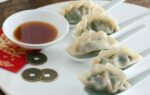 Weekly Buddhist Diet: Spinach and Vermicelli Dumplings