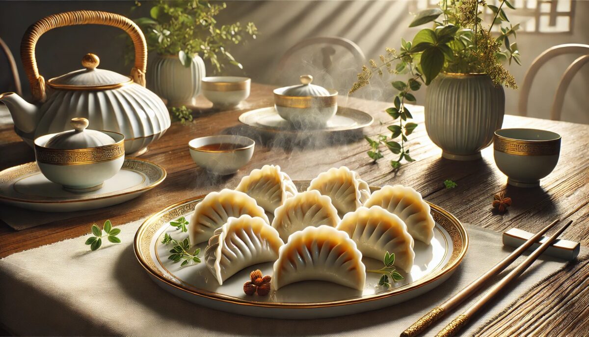 Shiitake Mushroom and Cabbage Dumplings