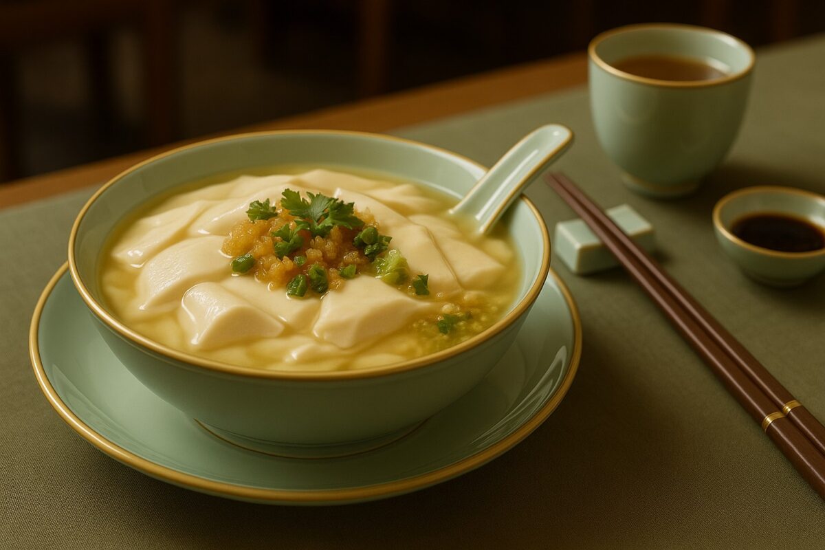 每週一素:電煲豆腐花