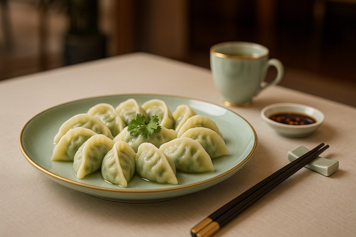 每週一素:薺菜豆腐餃子
