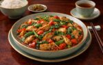 Weekly Buddhist Diet: Basil Stir-Fried Vegetarian Chicken