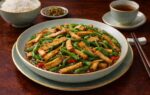 Weekly Buddhist Diet: Stir-Fried Tofu Strips with Green Pepper