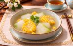 Weekly Buddhist Diet: Winter Melon and Corn Soup